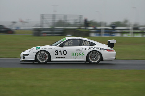 Der var fuld fart på Jakobsen Motorsports Porsche 997 GT3.